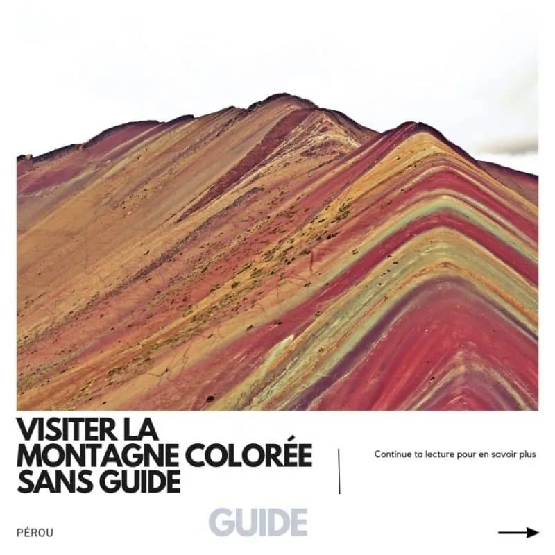 Rainbow Mountain Seule au Pérou Oser sans Guide 999 Vies — free download