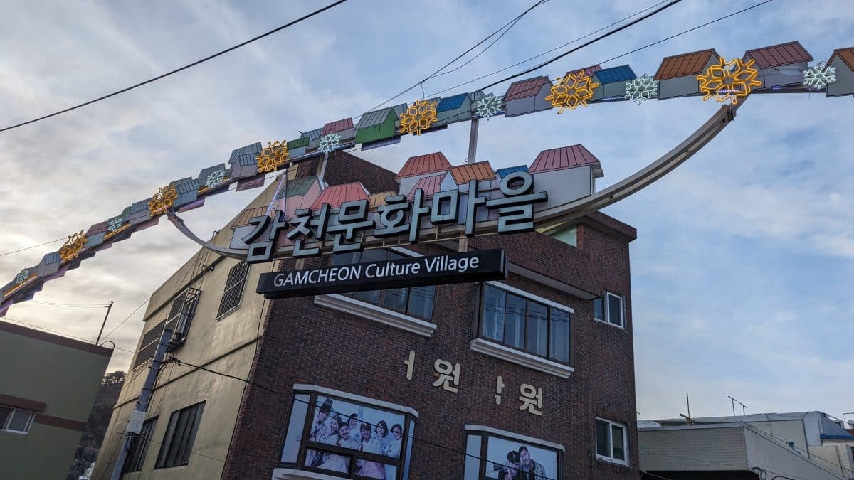 Rubrique photo : le village culturel de Gamcheon dans la ville de Busan