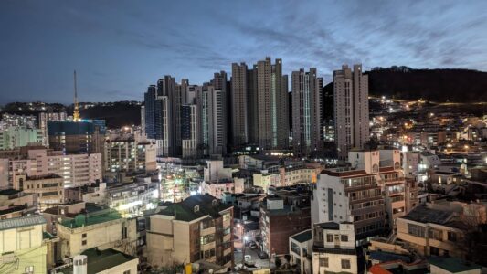 L'architecture sous toutes ses coutures dans la ville de Busan en Corée du sud