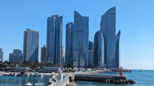L'architecture sous toutes ses coutures dans la ville de Busan en Corée du sud
