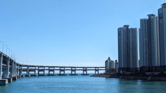 L'architecture sous toutes ses coutures dans la ville de Busan en Corée du sud