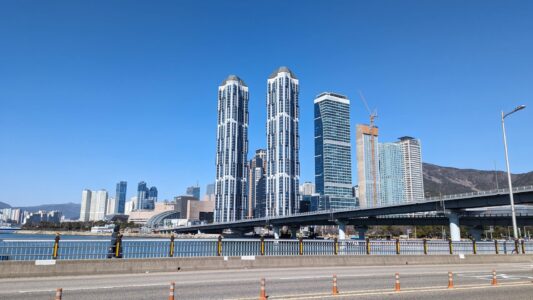L'architecture sous toutes ses coutures dans la ville de Busan en Corée du sud
