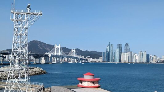L'architecture sous toutes ses coutures dans la ville de Busan en Corée du sud