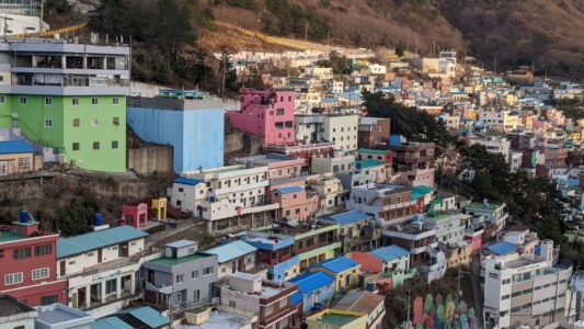 Rubrique photo : le village culturel de Gamcheon dans la ville de Busan