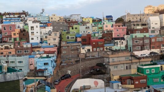 Rubrique photo : le village culturel de Gamcheon dans la ville de Busan