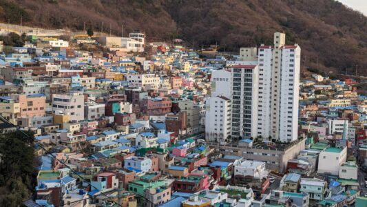 Rubrique photo : le village culturel de Gamcheon dans la ville de Busan