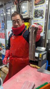Explorer et photographier le marché de Jagalchi à Busan