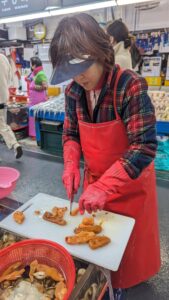 Explorer et photographier le marché de Jagalchi à Busan