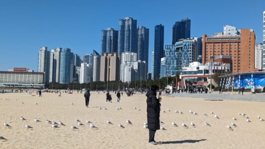 Découvrir la plage Haeundae dans la ville de Busan en Corée du sud
