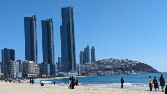Découvrir la plage Haeundae dans la ville de Busan en Corée du sud